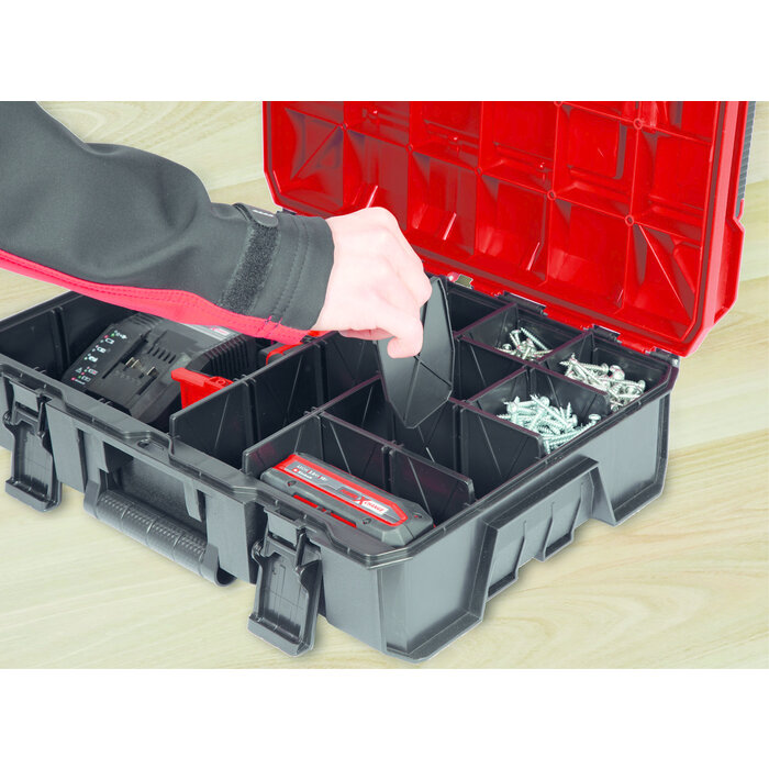 Einhell E-case S-F Stapelbare Systeemkoffer met Foam