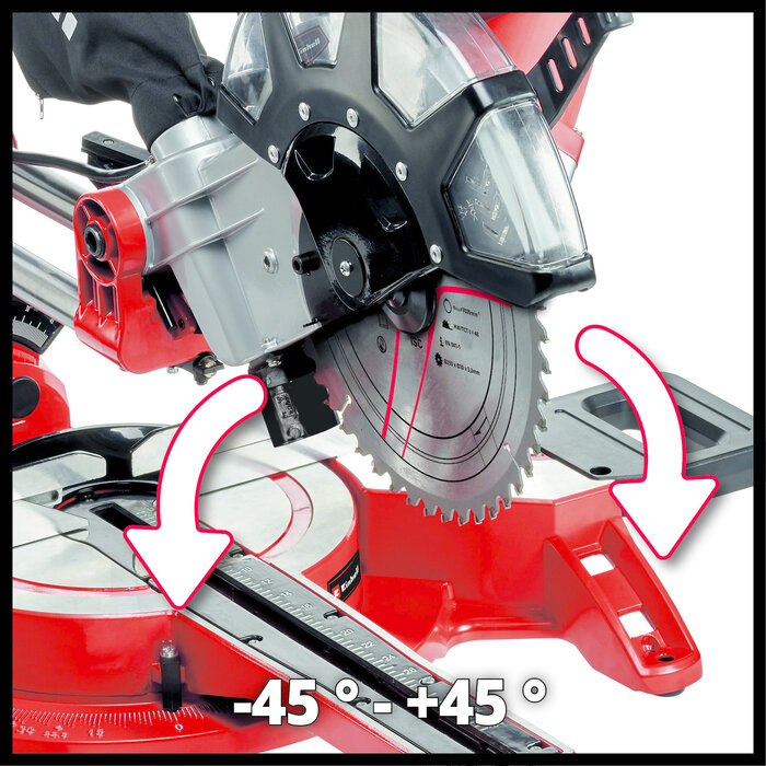 Einhell TC-SM 2534/1 Dual afkortzaag