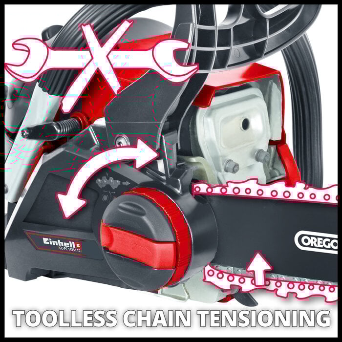 Einhell GC-PC 1435 I TC Benzine Kettingzaag