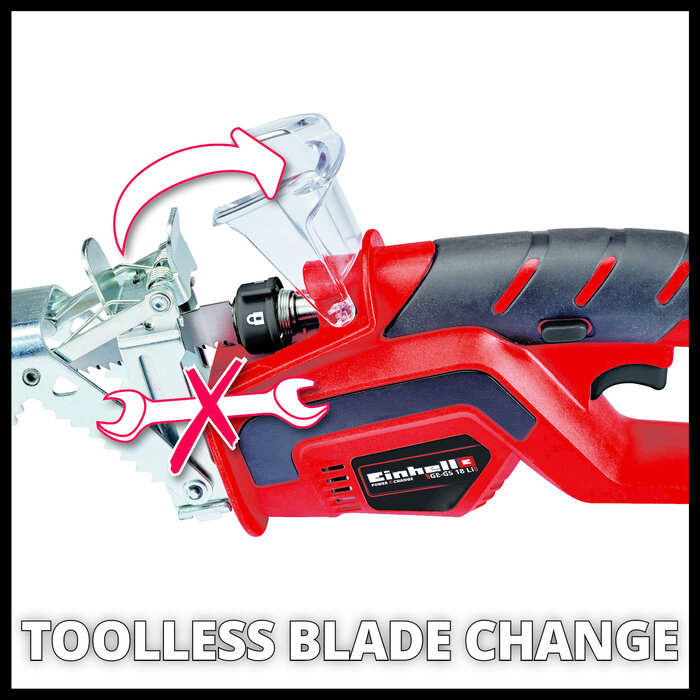 Einhell GE-GS 18 Li Solo Accu Takkenschaar