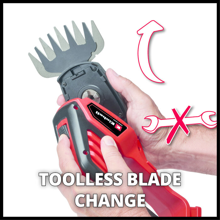 Einhell GE-CG 18/100 Li SOLO Accu Gras- en Heggenschaar