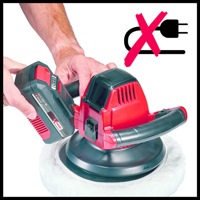 Einhell CE-CB 18/254 Li Solo Accu Polijstmachine