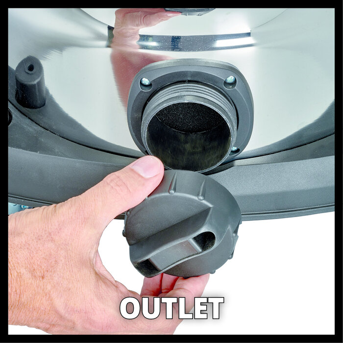 Einhell TE-VC 36/30 Li S Solo Accu Nat/droogzuiger