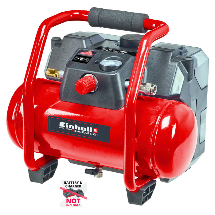 Einhell TE-AC 36/6/8 Li OF Solo, Accu Compressor, Power X-Change