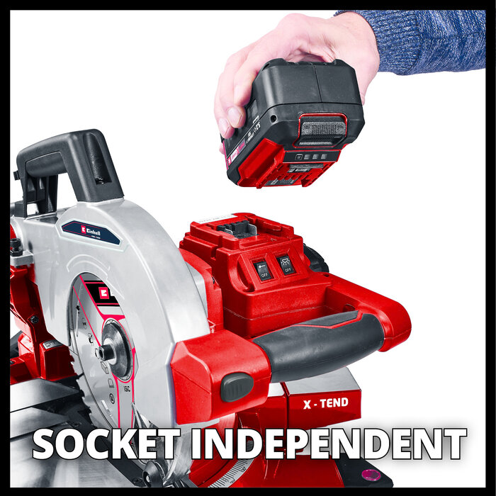 Einhell TE-MS 18/210 Li Solo Accu Kap- en Verstekzaag