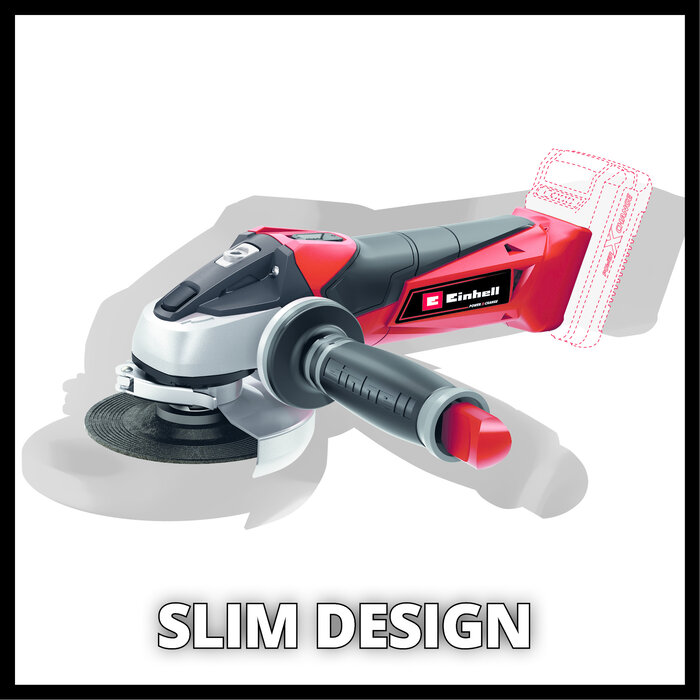 Einhell TE-AG 18 Li- Solo Accu Haakse slijper