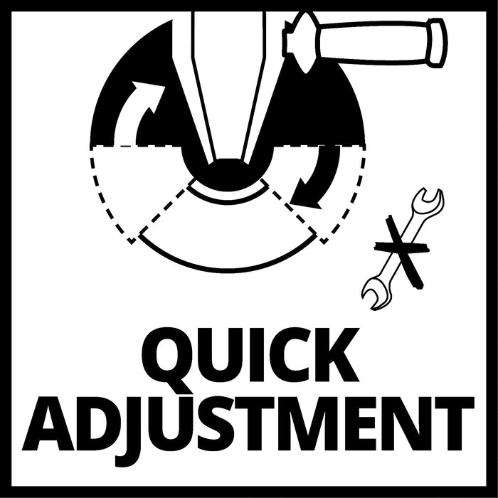 Einhell AXXIO Accu haakse slijper 125mm