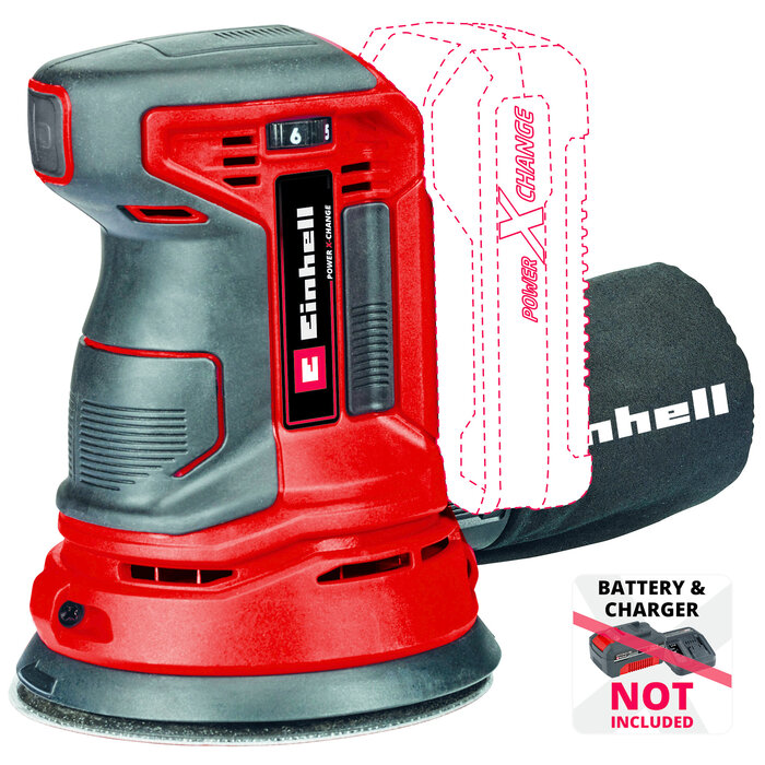 TE-RS 18 Li SOLO E Accu Excentrische Schuurmachine