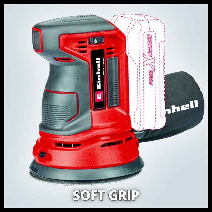 TE-RS 18 Li SOLO E Accu Excentrische Schuurmachine