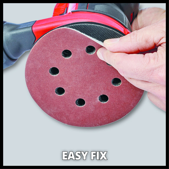 TE-RS 18 Li SOLO E Accu Excentrische Schuurmachine