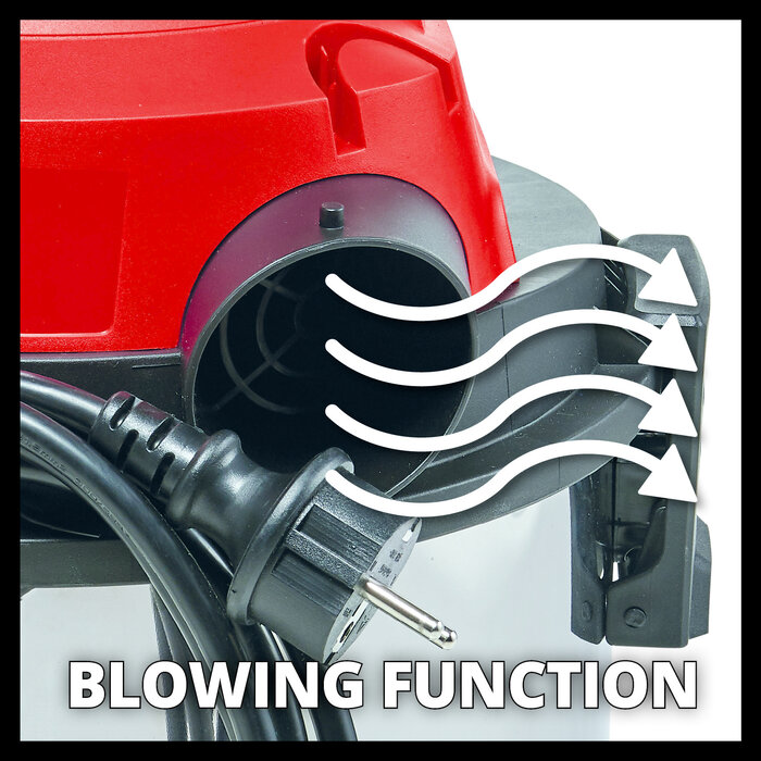 Einhell TC-VC 1820 S nat en droogzuiger