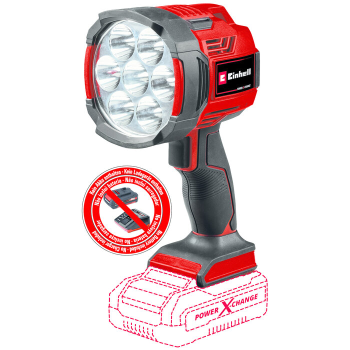 Einhell TE-CL 18/2500 LiAC-Solo Accu lamp