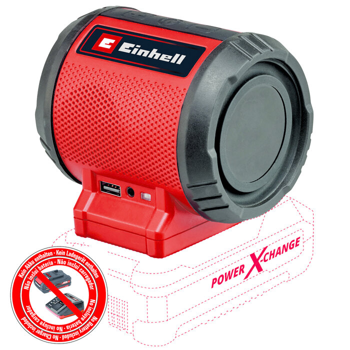Einhell TC-SR 18 Li BT - Solo Accu speaker