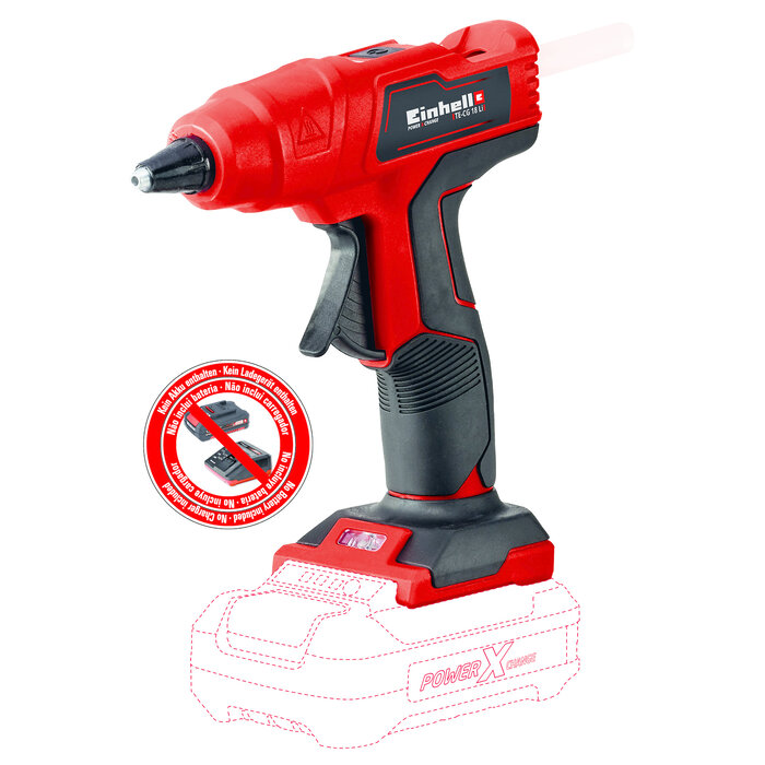 Einhell TE-CG 18 Li Solo accu lijmpistool