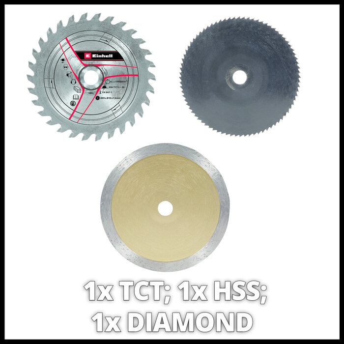 Einhell Mini-Handcirkelzaag TC-CS 89