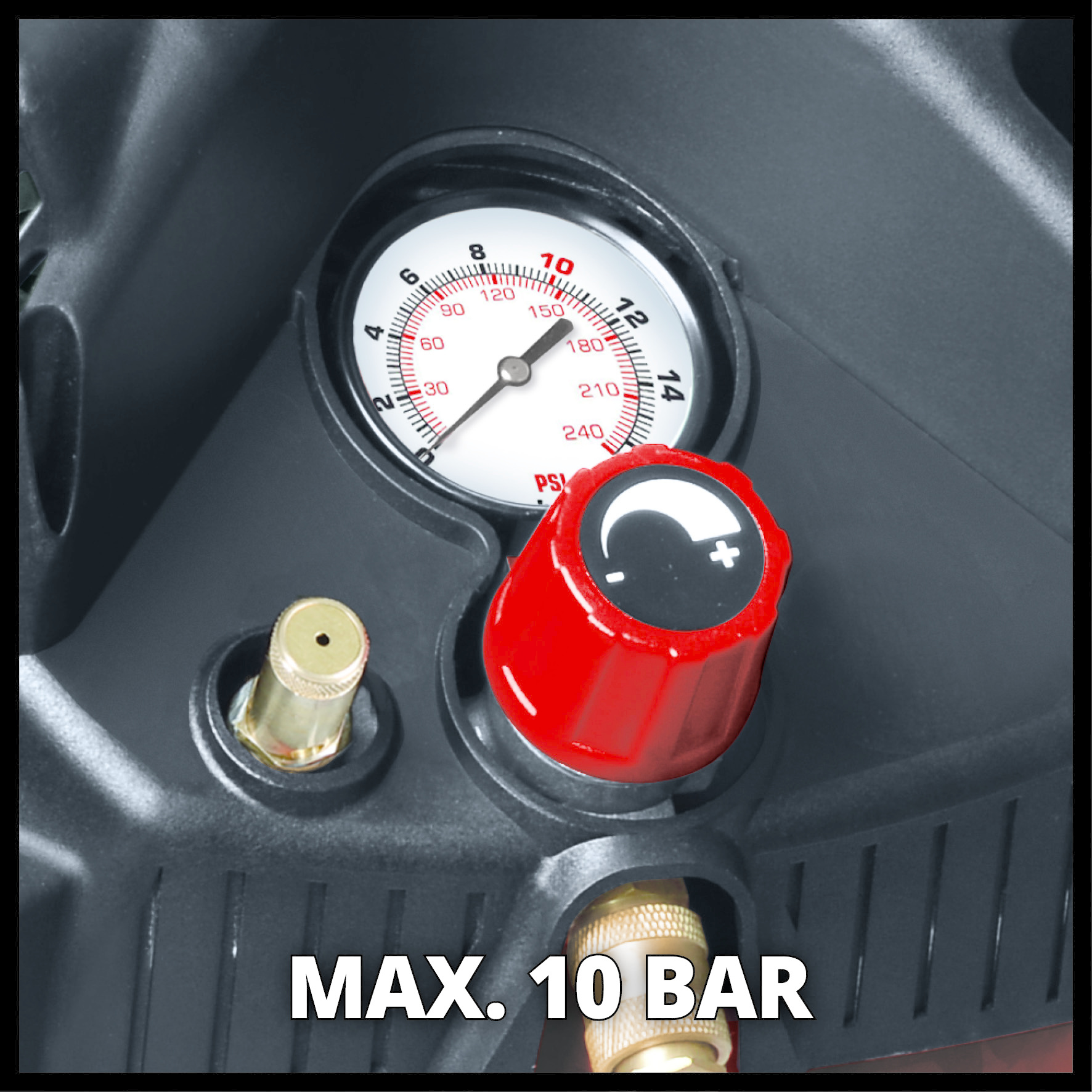 Kompressor 'TC-AC 240/50/10 OF' 10 bar, 240 l/min