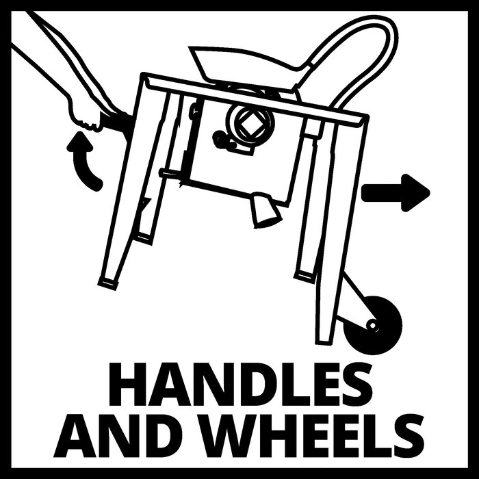 Einhell zaagtafel TC-TS 315 U