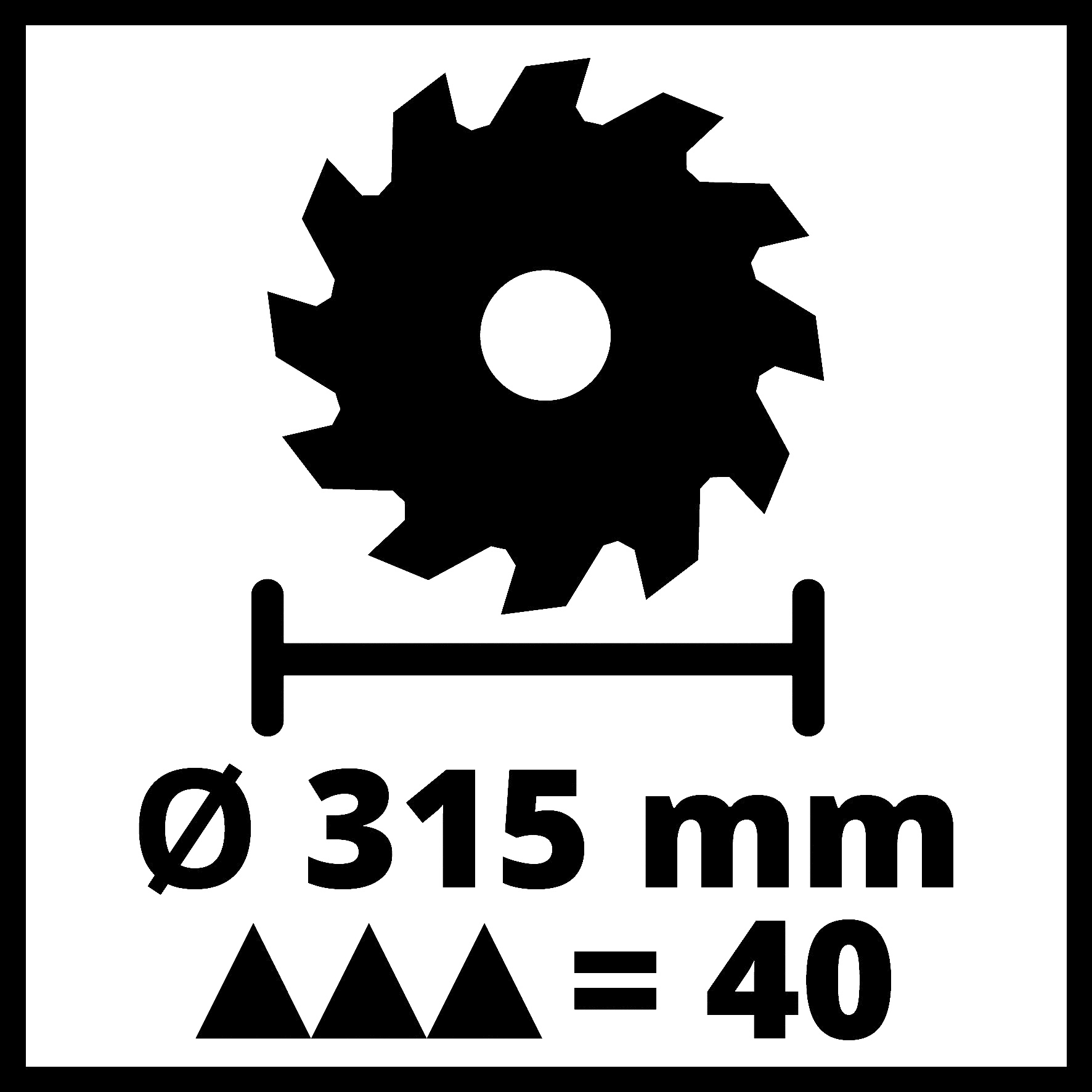 Einhell TC-TS U - zaagtafel Einhellwinkel 315 HoukemaTools -