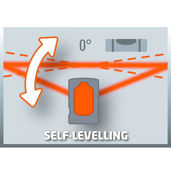 Einhell TC-LL 2 Kruislijn laser