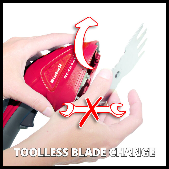 Einhell GC-CG 3,6 Li Accu Gras- en Heggenschaar