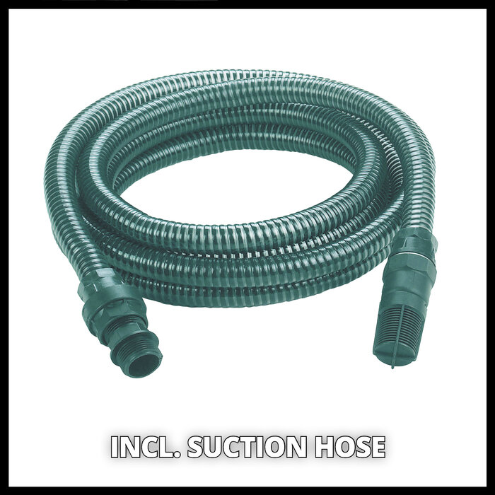 Einhell GC-GP 6538 KIT/I zuigslang + tuinslang