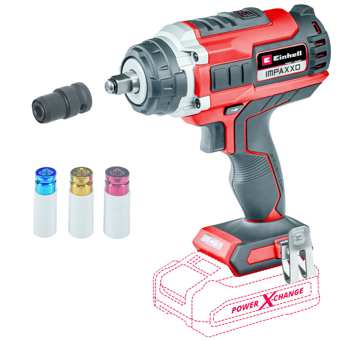 Einhell Slagmoersleutel IMPAXXO 18/400 BL Solo