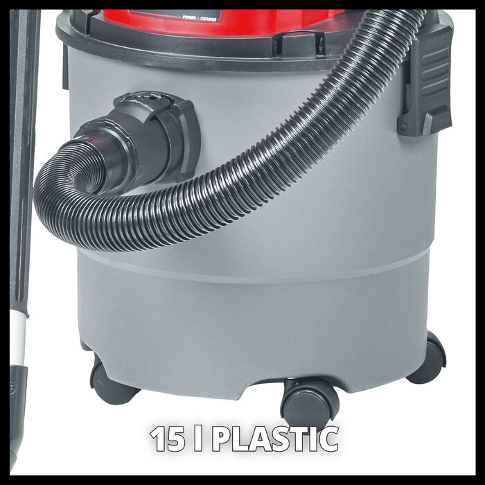 Einhell TC-VC 18/15 Li-Solo Accu Nat-/Droogzuiger