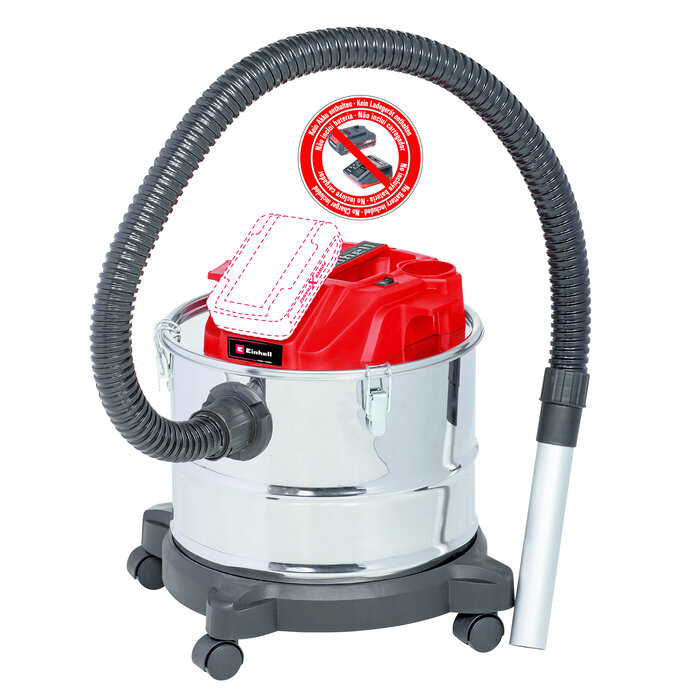 Einhell TE-AV 18/15 Li C-Solo Accu-Aszuiger