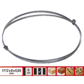 Zaaglint - 1 stuk - 1712x6x0,65 mm / 6 T-25 mm - Geschikt voor TC-SB 245 L