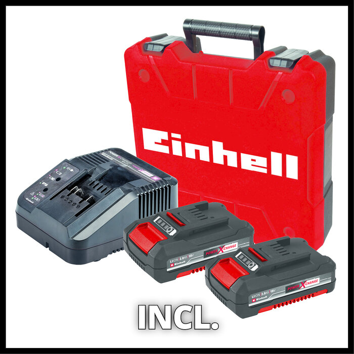 Einhell TP-CD 18/60 Li-i BL Kit Accu klopboor-/Schroefmachine + Bitset