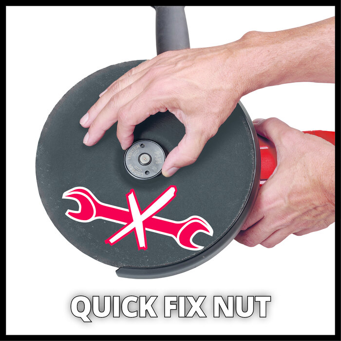 Einhell AXXIO 36/230 Q BL Li Solo Accu Haakse Slijper 230mm