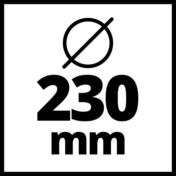 Einhell AXXIO 36/230 Q BL Li Solo Accu Haakse Slijper 230mm