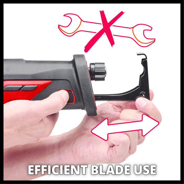 Einhell TE-AP 18/26 Li Solo Accu Reciprozaag