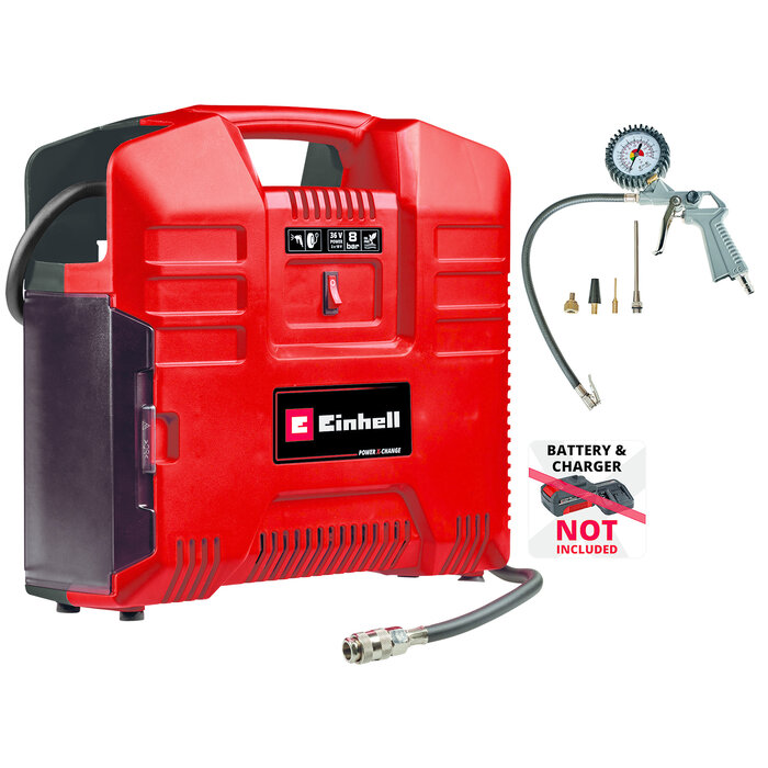 Einhell TE-AC 36/8 Li OF Set Solo Accu Compressor