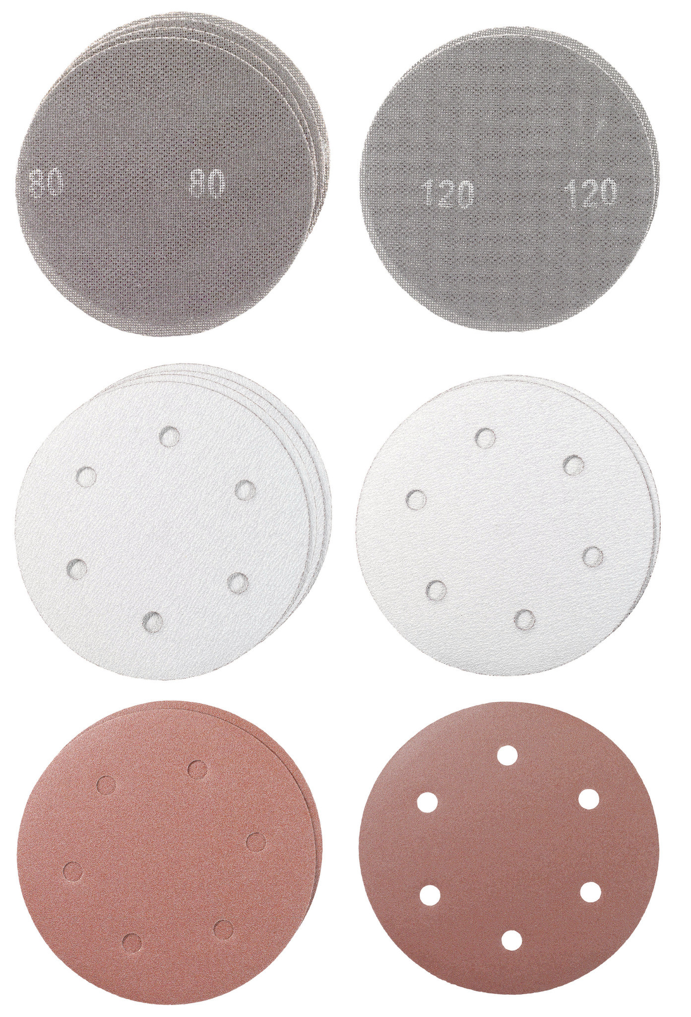 KWB Schuurschijven Set 225 mm - 15 stuks