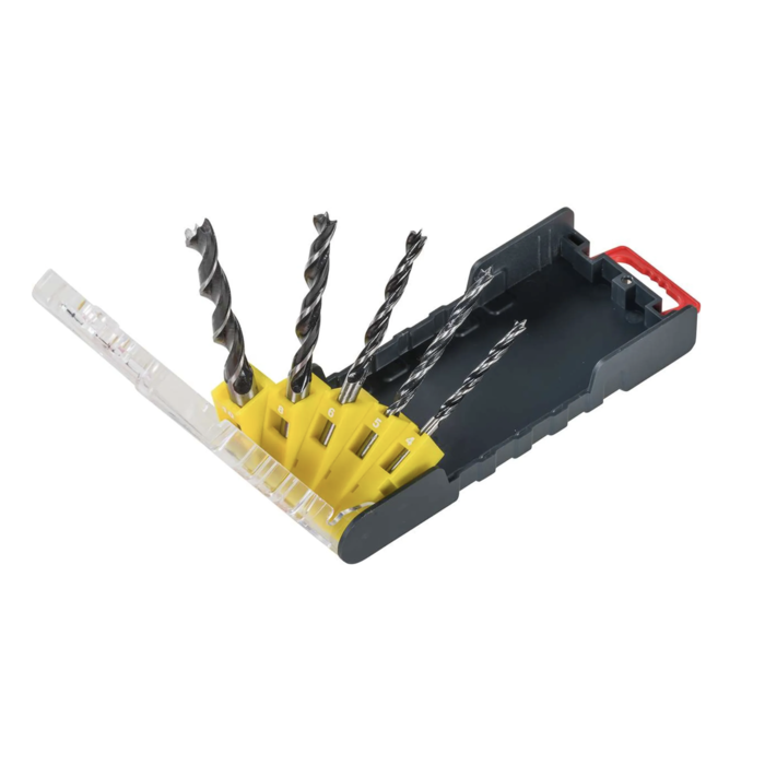 KWB Borenset 15-delig - 5x Hout / 5x HM / 5x HSS - in 3 casettes