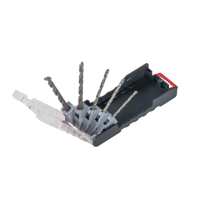 KWB Borenset 15-delig - 5x Hout / 5x HM / 5x HSS - in 3 casettes