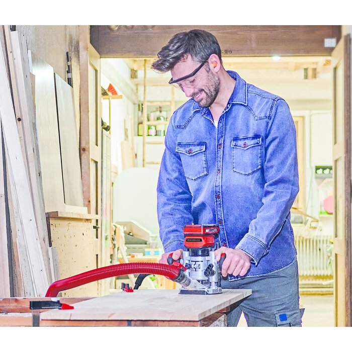 Einhell Accu Kantenfrees & Bovenfrees TP-RO 18 Set Li BL Solo