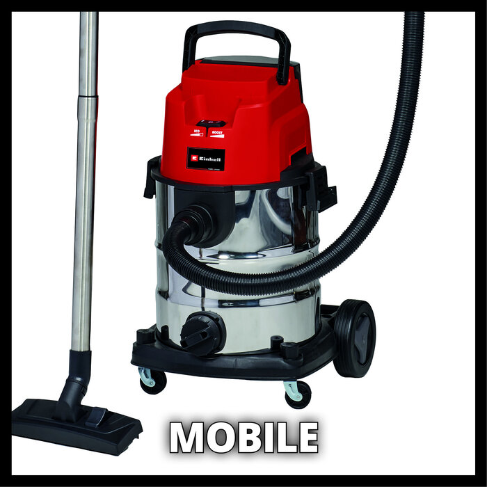 E-VC 36/25 Li S Solo - Accu Nat-/Droogzuiger - Power X-Change - Excl. accu & lader