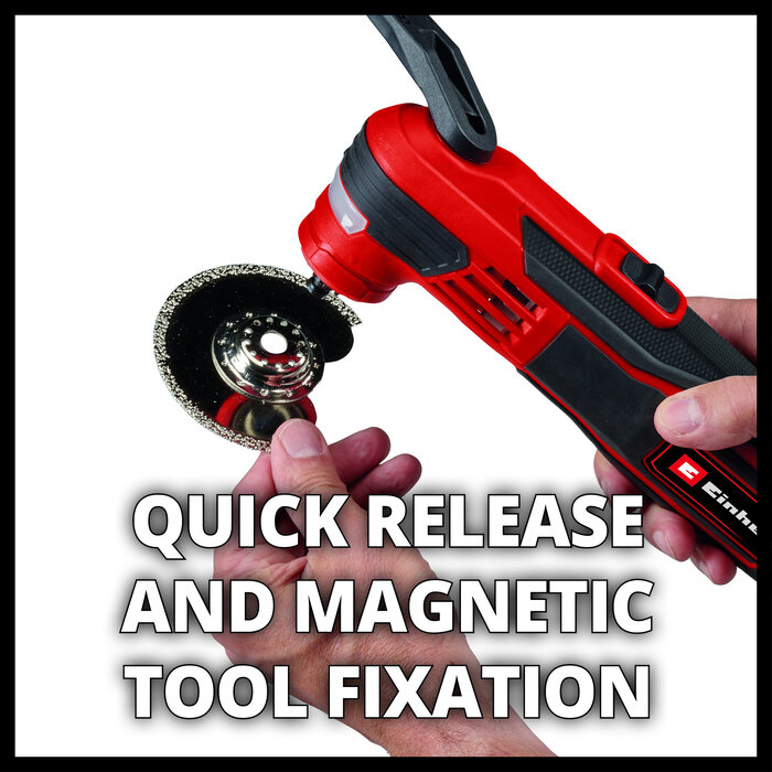 Einhell TE-MG 350 EQ Multitool - incl. Koffer en accessoires