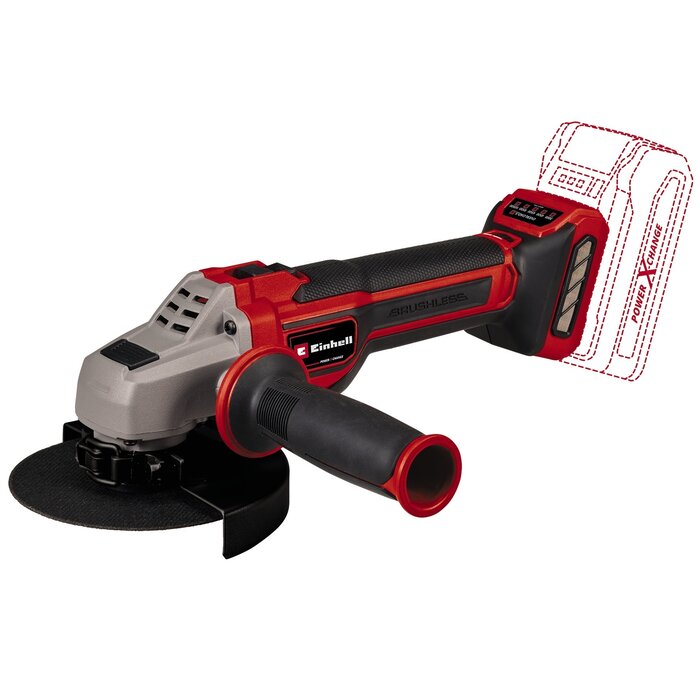 Einhell Accu Haakse Slijper TP-AG 18/125 CE Q Li - Solo