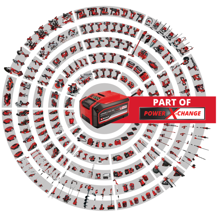 Einhell PRESSITO 18/25 Li Solo - 3in1 Accu Compressor - Power X-Change