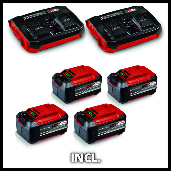 Einhell GP-CM 36/52 S Li BL KIT Accu Grasmaaier