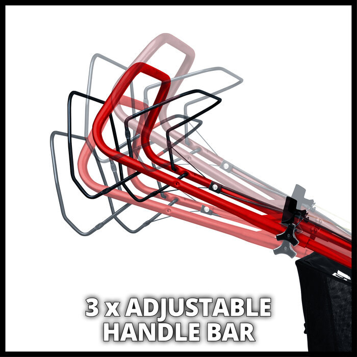 Einhell GC-PM 46/5 S Benzine grasmaaier - 46cm Breed - Achterwielaandrijving