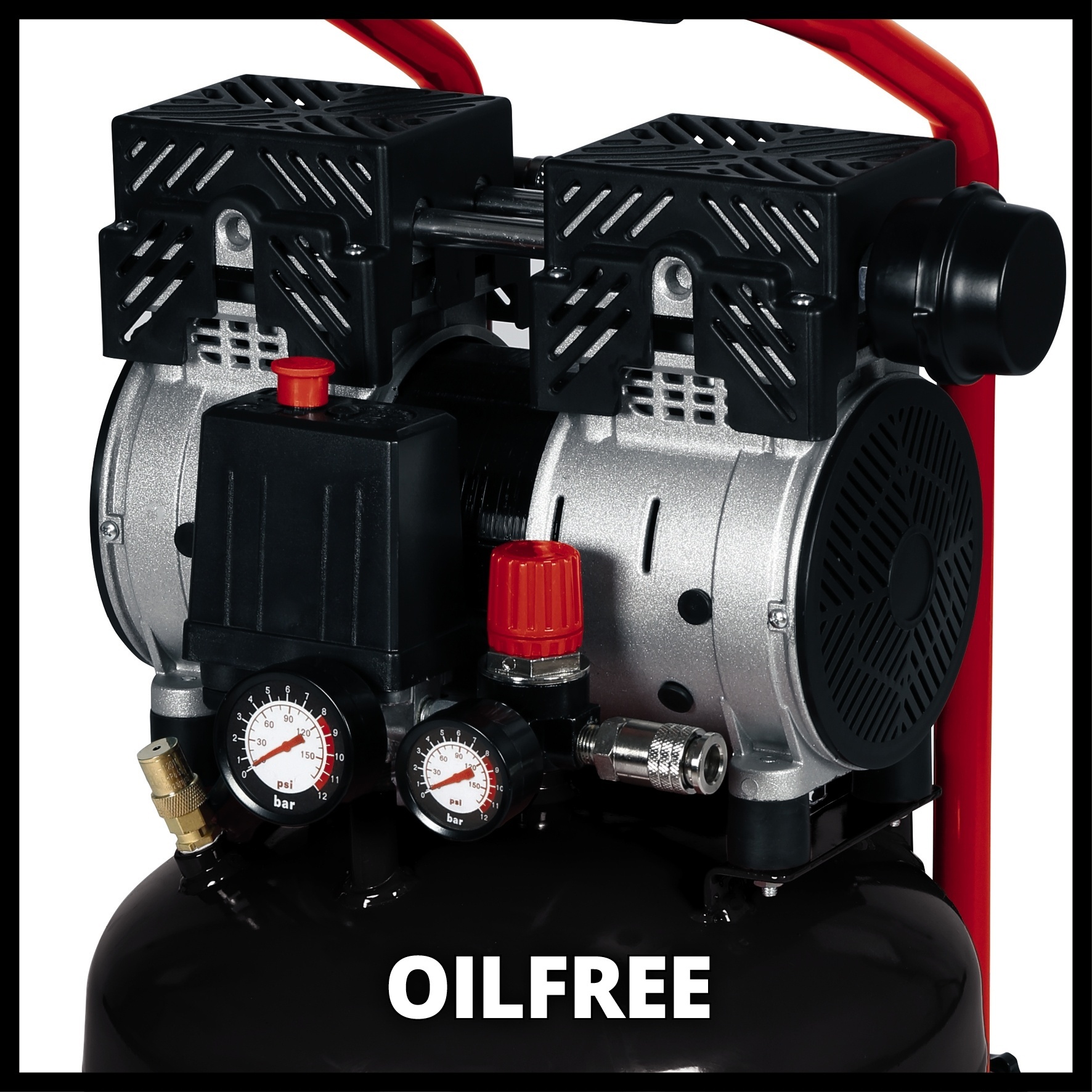 Origineel Einhell 2-weg Blaaspistool (lang) – Compressoraccessoire Met Twee Luchtaansluitingen – Max. 8 Bar – Ideaal Voor Moeilijk Bereikbare Plekken