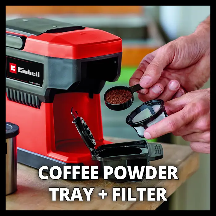 Einhell TE-CF 18 Li Accu koffiezetapparaat