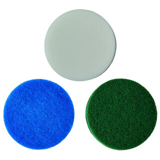 Reinigingspadsset - 6-delig - Ø100 mm - Dikte: 10 mm - Geschikt voor Picobella 18/90 Li Solo