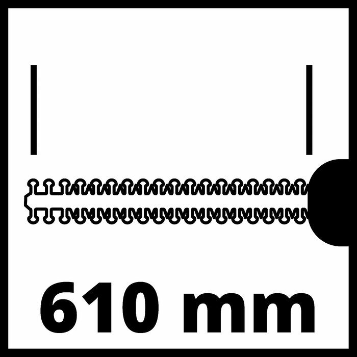 Einhell GP-CH 18/61 Li BL-Solo Accu Heggenschaar