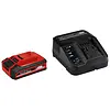 Einhell Starterkit 18V 4,0 AH Plus + Acculader SET