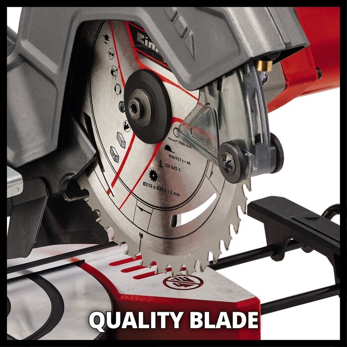 Einhell TE-MS 36/8 L Li Solo - Accu Radiaal-, Afkort-/Verstekzaag - Ø216 mm - Power X-Change